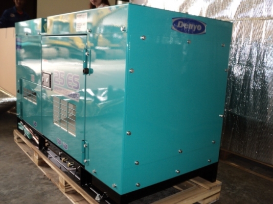 เครื่องปั่นไฟ DENYO DCA-25ESI New!! ติดต่อโทร : 098-2492100
