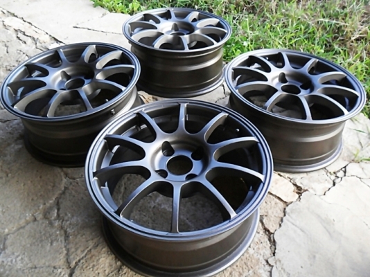 แม็กซิ่ง 4รู100 ขอบ15 ลายADVAN  วงละ1300