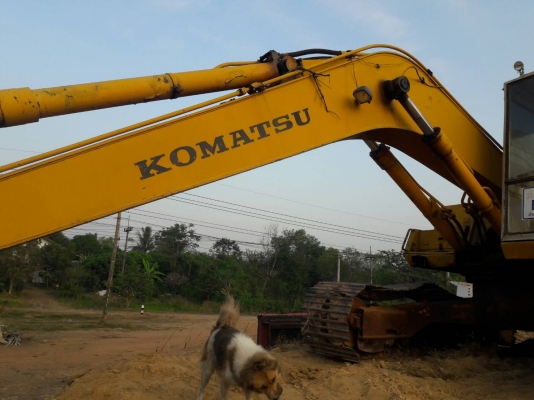 ขาย แบคโฮ KOMATSU PC200-3 คอนโทรลสั้น รถใช้งานได้ปกติ เอกสารเล่มทะเบียน