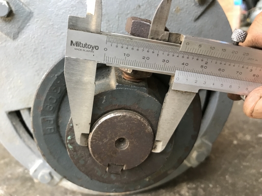 ขายมอเตอร์ไฟบ้าน Hitachi 5HP. 1450rpm. 220V ไฟบ้านหายาก สภาพสวยเดิมๆ หมุนนิ่ม พร้อมใช้งาน