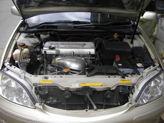 CAMRY 2.4Q ปี03 ตัวท๊อป สีบรอนซ์ทอง แก๊สLPGหัวฉีด ประกันพึ่งต่อ รถบ้านใช้เอง เครื่องสดมาก ช่วงล่างแน่น ซื้อไปใช้ยาวๆไม่ต้องซ่อมอะไรเลย ราคา 235000 บาท