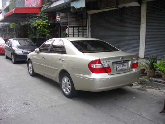 CAMRY 2.4Q ปี03 ตัวท๊อป สีบรอนซ์ทอง แก๊สLPGหัวฉีด ประกันพึ่งต่อ รถบ้านใช้เอง เครื่องสดมาก ช่วงล่างแน่น ซื้อไปใช้ยาวๆไม่ต้องซ่อมอะไรเลย ราคา 235000 บาท CAMRY 2.4Q ปี03 ตัวท๊อป สีบรอนซ์ทอง แก๊สLPGหัวฉีด ประกันพึ่งต่อ รถบ้านใช้เอง เครื่องสดมาก ช่วงล่างแน่น ซื้อไปใช้ยาวๆไม่ต้องซ่อมอะไรเลย ราคา 235000 บาท