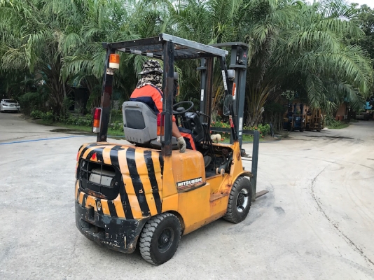 ขายFORKLIFT MITSUBISHI FG15(1.5ตัน) สวยเดิมจากญี่ปุ่น ยังไม่เคยใช้ในไทย 115,000เท่านั้น!!