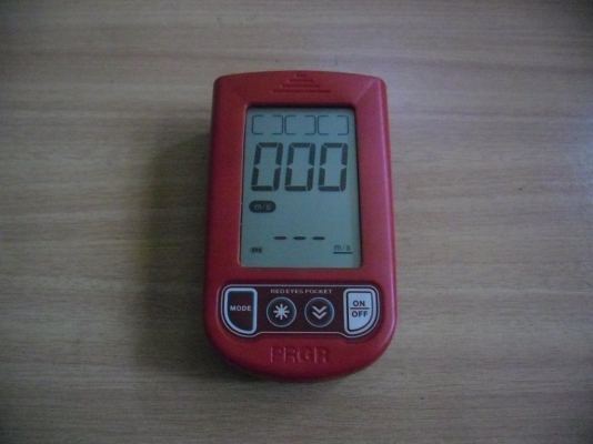 PRGR’s Red Eyes Pocket Speed Monitor PRGR’s Red Eyes Pocket Speed Monitor