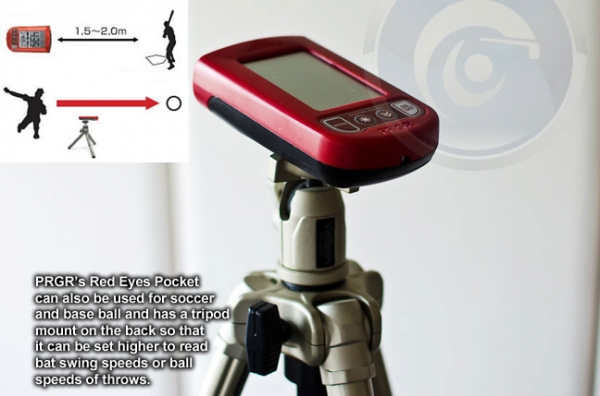 PRGR’s Red Eyes Pocket Speed Monitor PRGR’s Red Eyes Pocket Speed Monitor