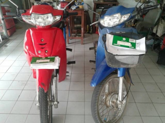 ็Honda wave 100ปี 47 และ45 คันละ