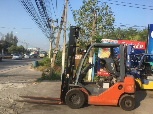 ขายรถโฟล์คลิฟท์มือสองนำเข้าจากประเทศญี่ปุ่น