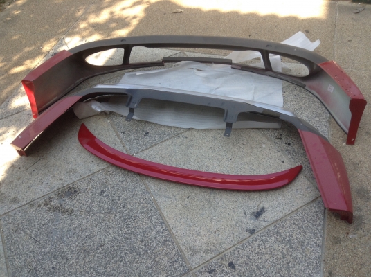 ขายสเกิร์ตรอบคัน MG5 ของแท้จาก MG สีแดง