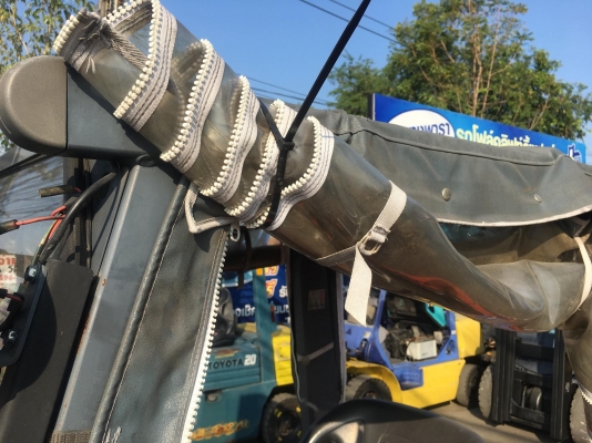 ขายรถโฟล์คลิฟท์มือสองสำหรับตักยางพารา