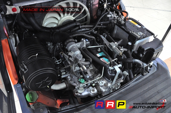 ขายรถโฟล์คลิฟท์มือสอง TOYOTA รุ่น 8FG18-14407 นำเข้าจากประเทศญี่ปุ่น 100\% ไม่เคยใช้งานในไทย