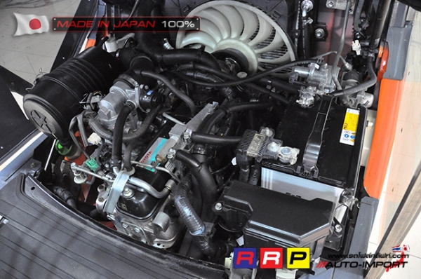 ขายรถโฟล์คลิฟท์มือสอง TOYOTA รุ่น 8FG18-14407 นำเข้าจากประเทศญี่ปุ่น 100\% ไม่เคยใช้งานในไทย