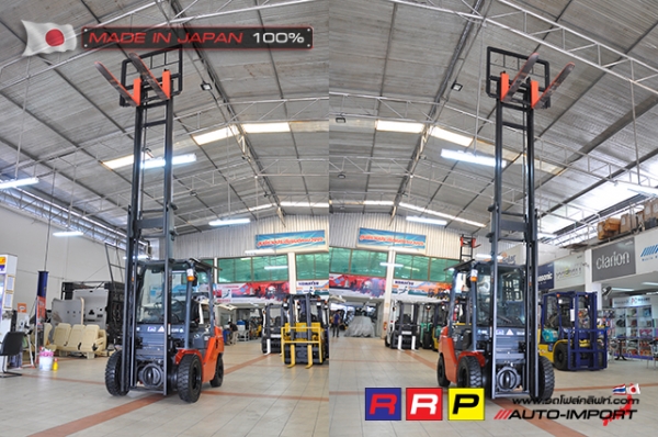 ขายรถโฟล์คลิฟท์มือสอง TOYOTA รุ่น 8FD25-30126 นำเข้าจากประเทศญี่ปุ่น 100\% ไม่เคยใช้งานในไทย