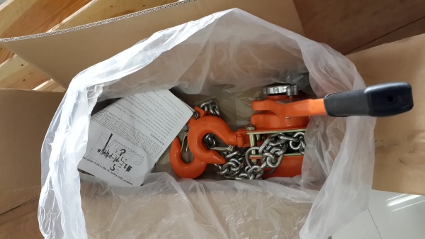 รอกโซ่มือโยก 3T ราคา 3,600 บาท ส่งฟรี