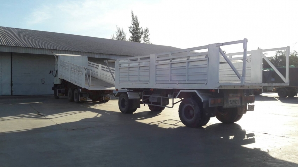 ขาย HINO 227 พ่วงแม่ลูก กระบะเหล็ก รถเดิมๆ