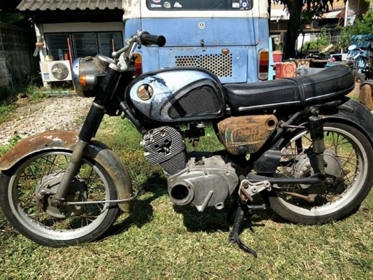 ขายซาก Honda Cb77 เครื่อง C72 ขายซาก Honda Cb77 เครื่อง C72