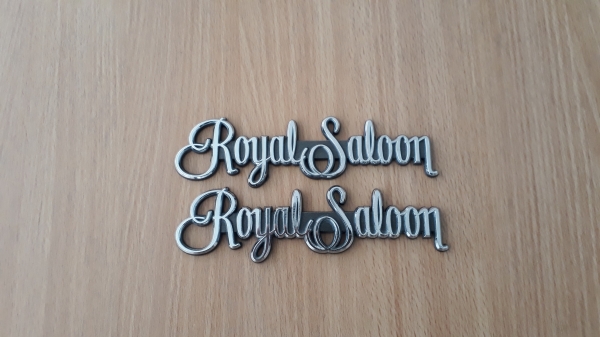 เพลท Royal Saloon