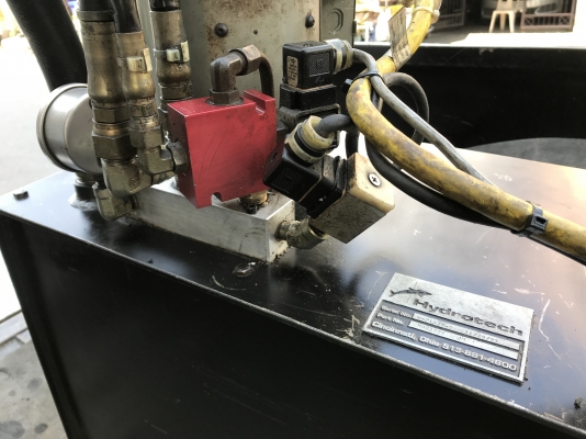 ขายชุดปั้มน้ำมันไฮโดรลิค Hydrotech US motor 2HP. 380V made in USA. พร้อมวาล์วคอนโทรล 24VDC สภาพสวย พร้อมใช้งาน