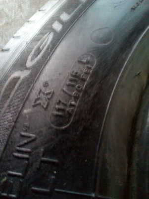 ยางบรรทุก 7.00R16 MICHELIN Agilis มี 1 เส้น โทร.081-427-3941 ไอดีไลน์ 0814273941