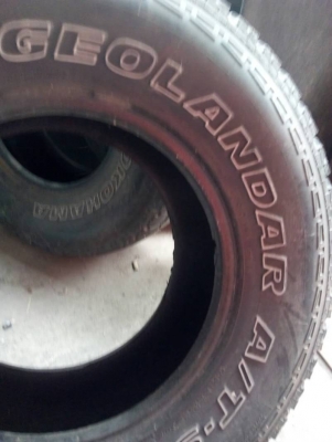 31x10.50R15 YOKOHAMA GEOLANDAR A/T-S ขาย3 เส้น โทร.081-427-3941 ไอดีไลน์ 0814273941