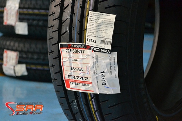 YOKOHAMA E51AA 225/60R17 ยางญี่ปุ่น ราคาพิเศษ