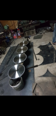 เครื่องตัดหญ้าแต่งกิ่งไม้ติดแมคโค