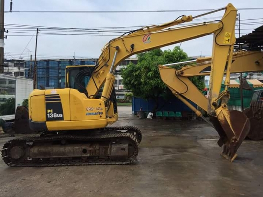 ขายKOMATSU PC138US-8  เก่าญี่ปุ่นแท้  ปี 2008  6,XXX  ชั่วโมง  เดิมๆๆ  ลองระบบกันได้ทุกวัน  โทร  089-3818694  ดวงนภา