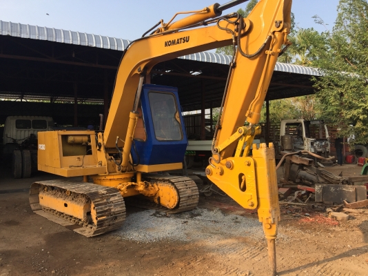 KOMATSU PC60-1 พร้อมหัวแย๊คปูน