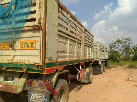 ขาย HINO FM2K 260 แรง พ่วงแม่ลูก กระบะเหล็กดั๊ม