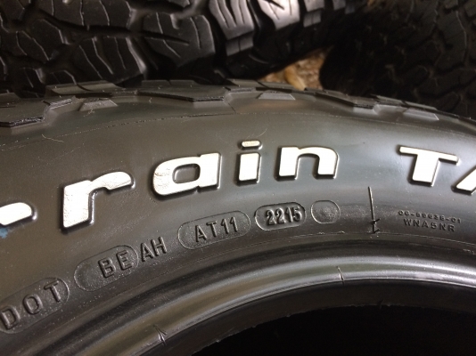 มือ2 BF Goodrich All-Terrain KO2 265 70 r17 มือ2 BF Goodrich All-Terrain KO2 265 70 r17