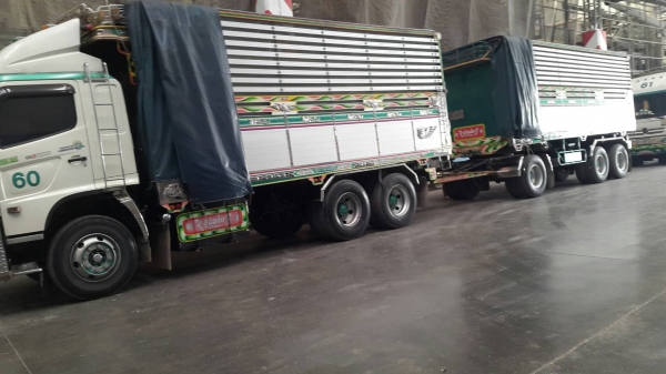 ขายด่วนรถพ่วงดั้ม344เบรกแห้ง ดั้มพืชไร่อู่ซุ่นชัย ใส่ของได้29.7ตัน