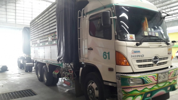 ขายด่วนรถพ่วงดั้ม344เบรกแห้ง ดั้มพืชไร่อู่ซุ่นชัย ใส่ของได้29.7ตัน