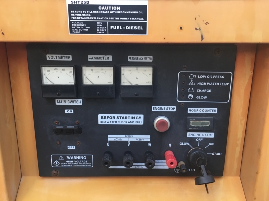 ขายเครื่องปั่นไฟ 25KVA ขายเครื่องปั่นไฟ 25KVA