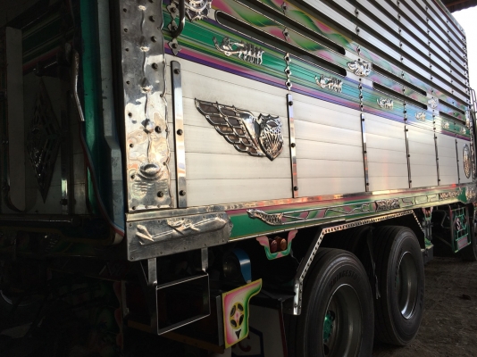 พ่วง 22 ล้อ ฮีโน่ 344 เบรคแห้ง ปี 54 กระบะมิเนียม - อู่ ซู่นชัย ชุดใหญ่ ยางดีทุกเส้น พร้อมโอน