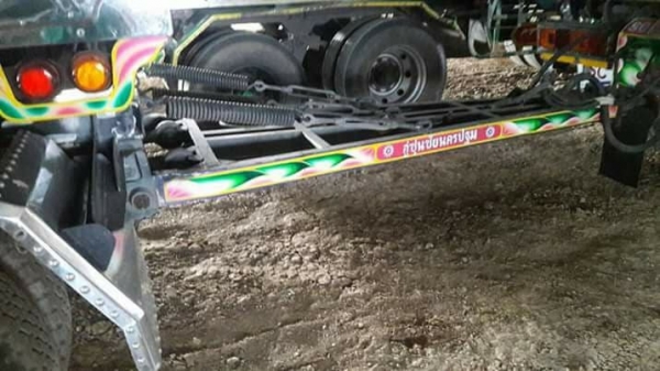 พ่วง 22 ล้อ ฮีโน่ 344 เบรคแห้ง ปี 54 กระบะมิเนียม - อู่ ซู่นชัย ชุดใหญ่ ยางดีทุกเส้น พร้อมโอน