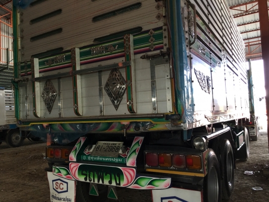 พ่วง 22 ล้อ ฮีโน่ 344 เบรคแห้ง ปี 54 กระบะมิเนียม - อู่ ซู่นชัย ชุดใหญ่ ยางดีทุกเส้น พร้อมโอน