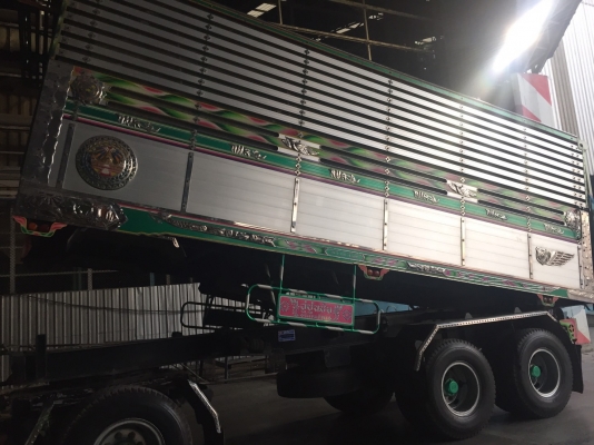 พ่วง 22 ล้อ ฮีโน่ 344 เบรคแห้ง ปี 54 กระบะมิเนียม - อู่ ซู่นชัย ชุดใหญ่ ยางดีทุกเส้น พร้อมโอน