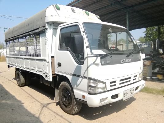 6 ล้อกลาง *EURO.2* ISUZU  NPR 130 แรงม้า *ยาว 5.00 ม.* รถสวยเดิม+สวยจริง * รถห้างแท้ *  มีเล่มพร้อมโอน *