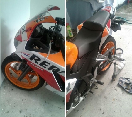 ขายด่วนและถูกๆ!! บิ๊กไบค์ Honda-CBR300r เบล็คABS ปี2015 สภาพดีใหม่กิ๊ก ซื้อมาจอดไว้เฉยๆ