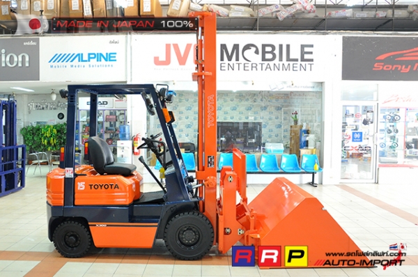 ขายรถโฟล์คลิฟท์มือสอง TOYOTA รุ่น 5FDL15-40188 นำเข้าจากประเทศญี่ปุ่น 100\% ไม่เคยใช้งานในไทย ขายรถโฟล์คลิฟท์มือสอง TOYOTA รุ่น 5FDL15-40188 นำเข้าจากประเทศญี่ปุ่น 100\% ไม่เคยใช้งานในไทย