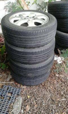 ล้อแม็กพร้อมยาง 5 รู114