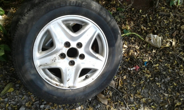 ล้อแม็กพร้อมยาง 5 รู114