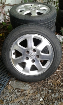 ล้อแม็กพร้อมยาง 5 รู114