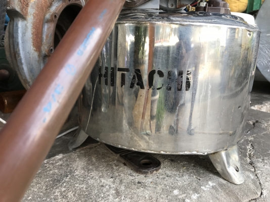 ขายปั้มน้ำอัตโนมัติ Hitachi 150W ถังสแตนเลสอย่างดี สภาพสวย ตรวจเช็คแรงดันเรียบร้อยไม่มีรั่วซึม พร้อมใช้งาน