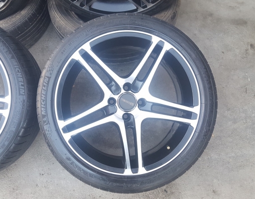 ล้อมือ2 ขอบ17 4รู100 ยาง205/45/17  4 ล้อ