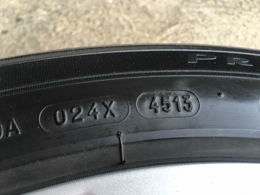 ล้อแม็ก Honda Accord ขอบ 17 พร้อมยาง Michelin 225-50-17 ปลายปี 13