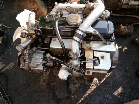 เครืรองนิสสัน TD27 เทอร์โบสวยๆไม่มีไอ