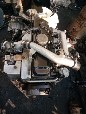 เครืรองนิสสัน TD27 เทอร์โบสวยๆไม่มีไอ