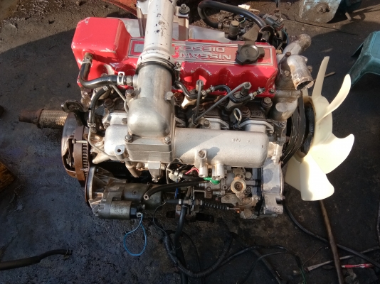 เครื่องนิสสัน BD25 สวยๆไม่มีไอ