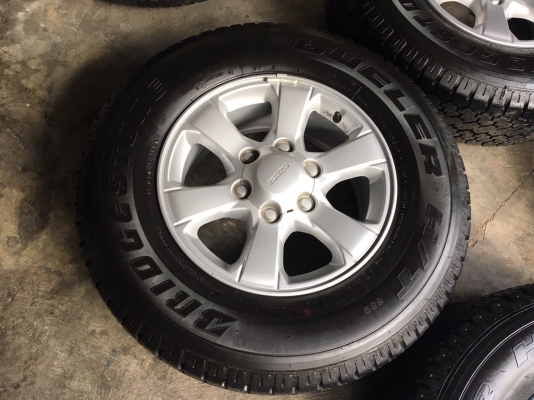 แม็กป้ายแดง ISUZU New D-Max 1.9 Blue Power ขอบ 16 พร้อมยาง Bridgestone 245-70-16 ปลายปี 16 ตุ่มยังอยู่