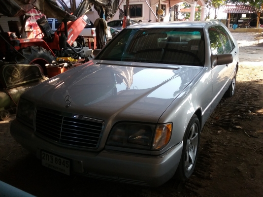 Benz S 280 ขายหรือรับเทินรถกะบะ หรือแทรกเตอร์ คูโบต้า หรือรถเกี่ยวข้าวคูโบต้า